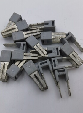 284-402 800V原装拆机WAGO万可跨接器端子连接条短接片实物图现货