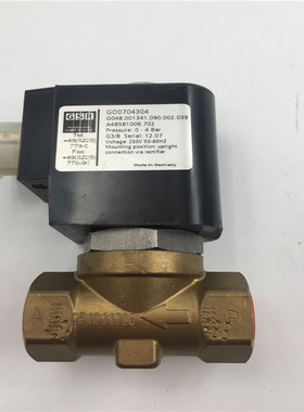 GSR电磁阀K0517039+GO0704304+A48581006.702 0-4Bar 配K0400002