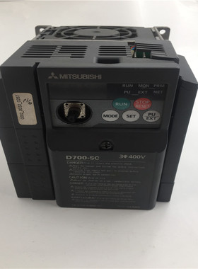 三菱变频器FR-D740-036SC-EC 400V 现货 外壳破了 如图