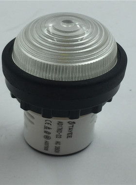 TAYEE天逸指示灯AD17KC-22/DC24V AD17KC-22/AC380V 白色现货