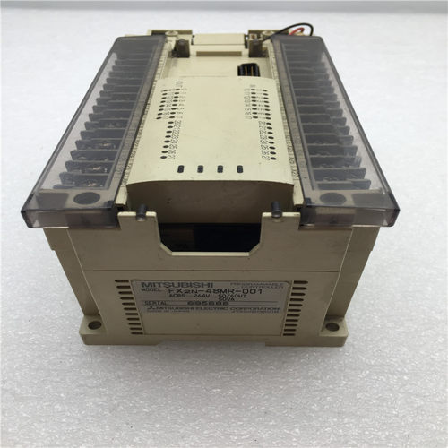 三菱PLC可编程控制器FX2N-48MR-001 功能包好 现货