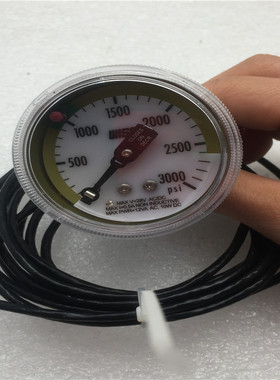 WISE压力表P8431F5SMK17280 0-3000psi 功能完好 现货