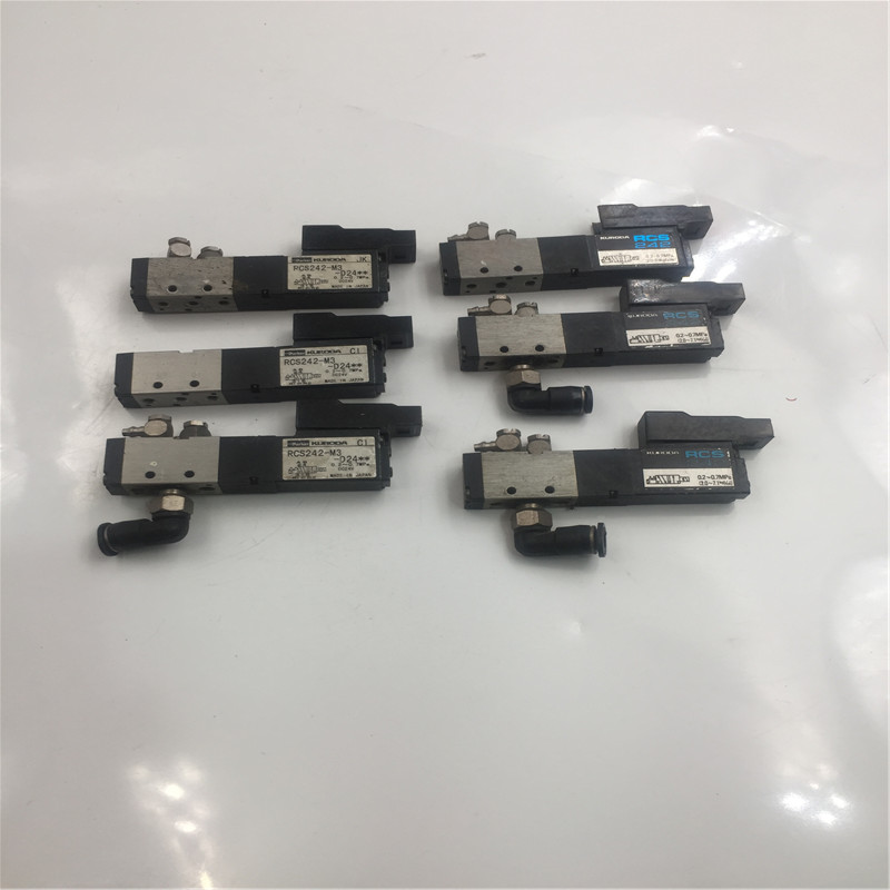 KURODA黑田精工贴片机电磁阀RCS242-M3-D24 功能完好 现货