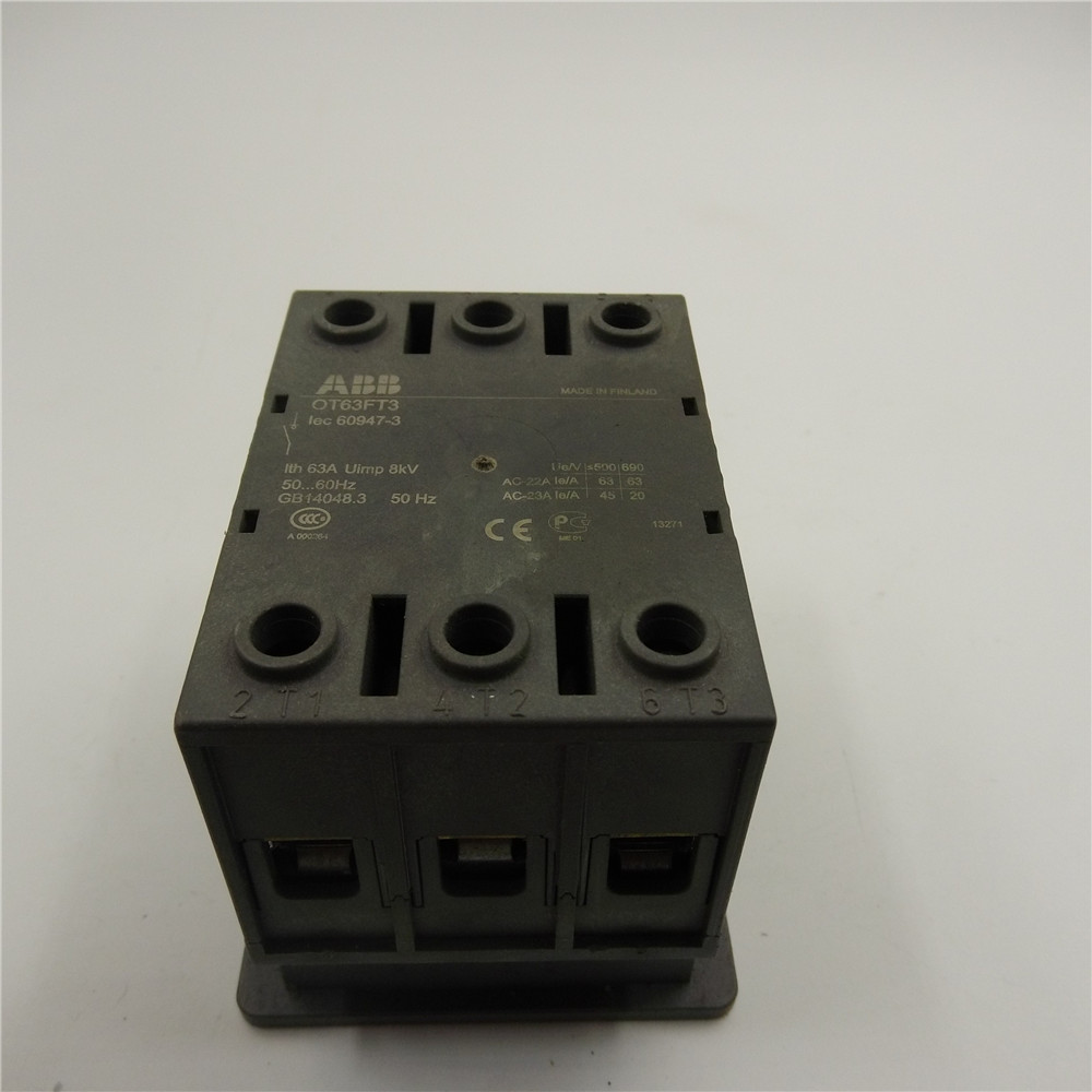 ABB隔离开关OT63FT3 实拍