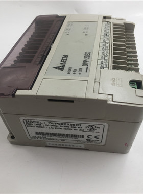 DELTA台达可编程控制器DVP-20EX00R2 功能完好 现货