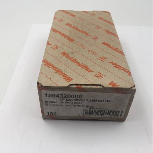 魏德米勒接线端子LP 5.00/02/90 3.2SN OR BX 1594320000 现货
