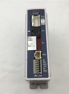 拆机IAI驱动器ACON-PO-301-NP-2-0 RCA SA6C 实物拍摄 成色好