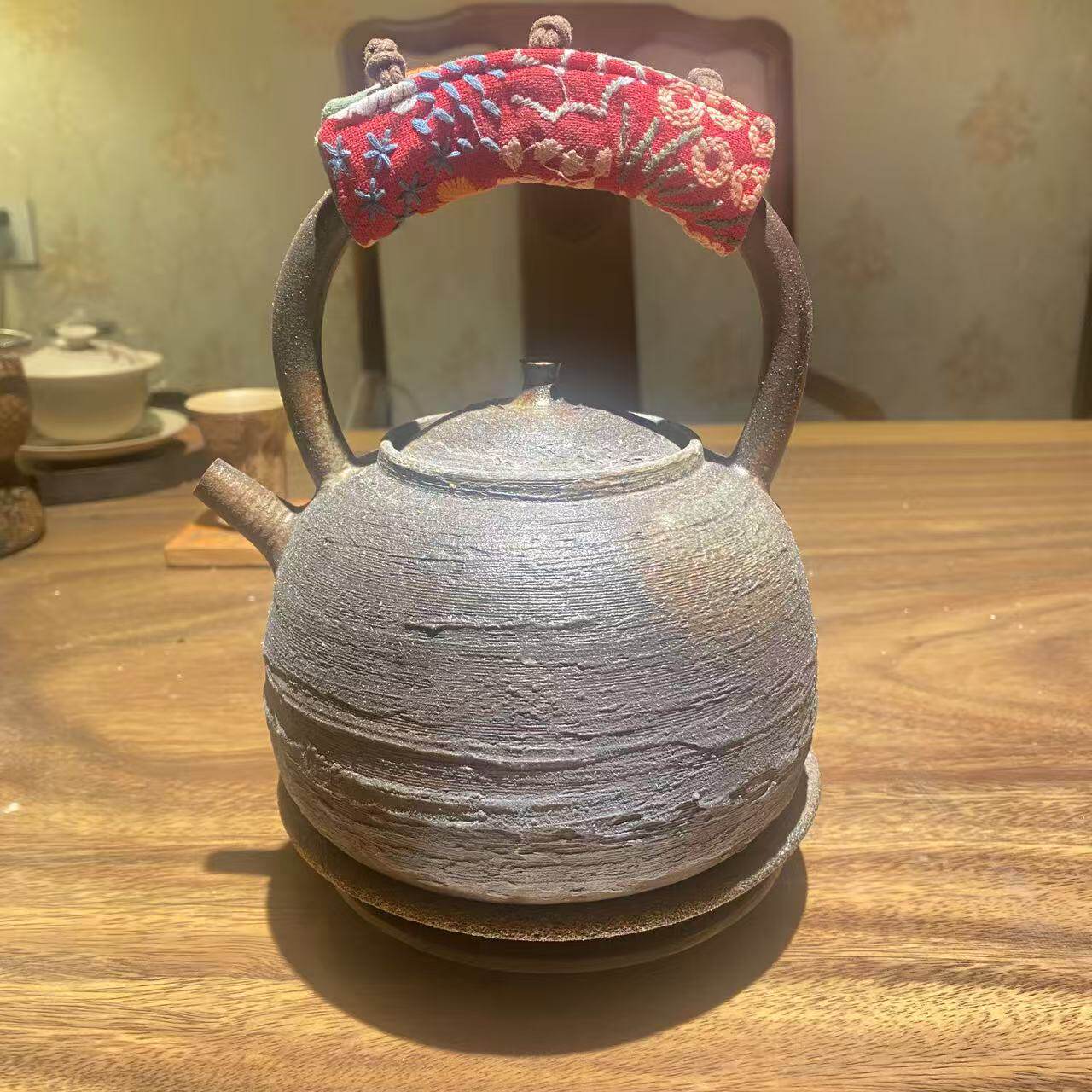 老岩泥煮水壶（三次复烧工艺）