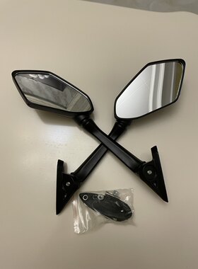 国产公路赛雅马哈R3摩托车后视镜