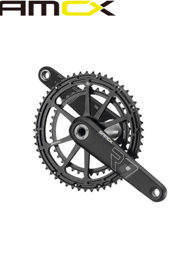 FOURIERS/富律业代理 SAMOX-R7 直锁式中空碳纤维公路牙盘曲柄组