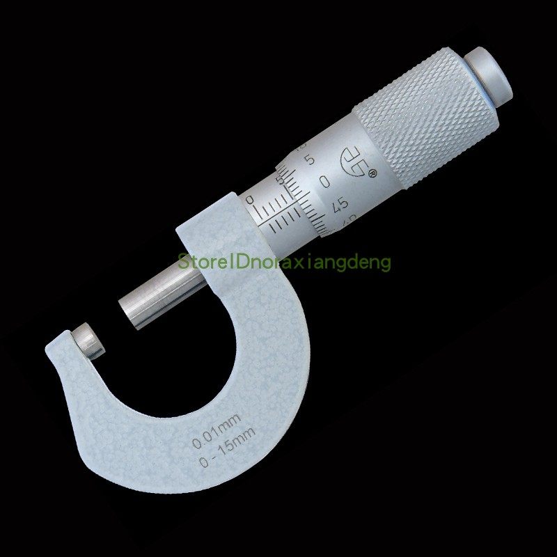 西北青量微型外径千分尺0-15mm 0.01 易携带迷你百分尺