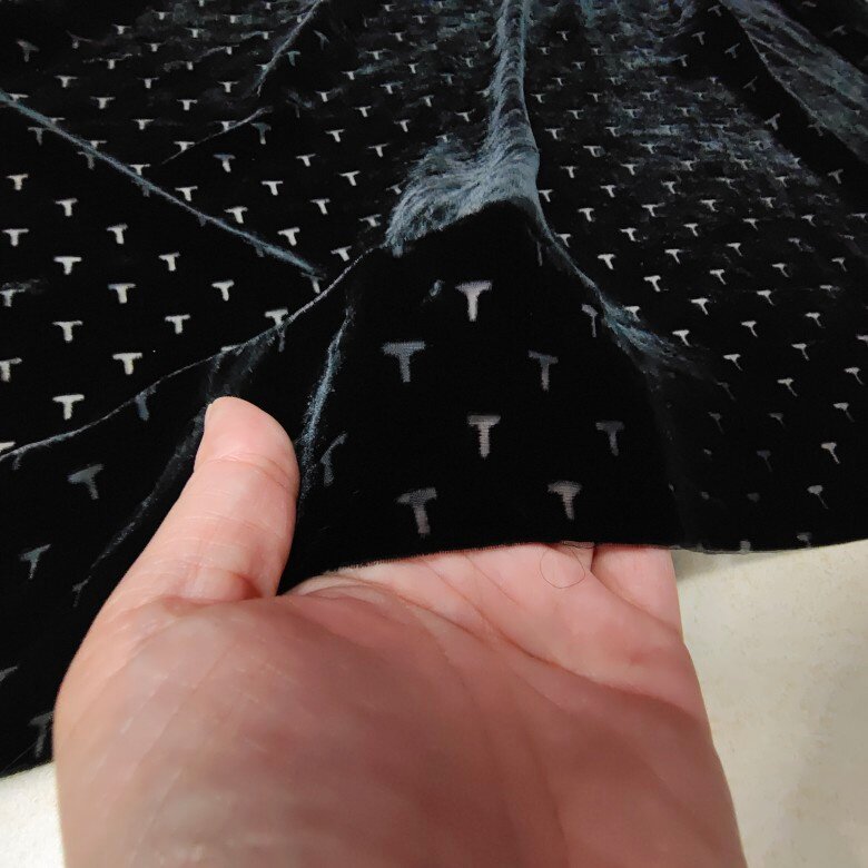 宽幅黑色T字真丝底布棉绒镂空真丝绒布料烂花丝绒旗袍连衣裙衬衣