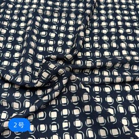 2026 summer faux silk double crepe chiffon fabric for half skirts, dresses, trousers, shirts, short sleeves and flowing fabrics thumbnail 2