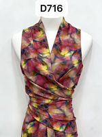 Summer 2026 aloe vera cotton printed silk fabric dress, short-sleeved top, pajamas, summer cool quilt, cool fabric thumbnail 4