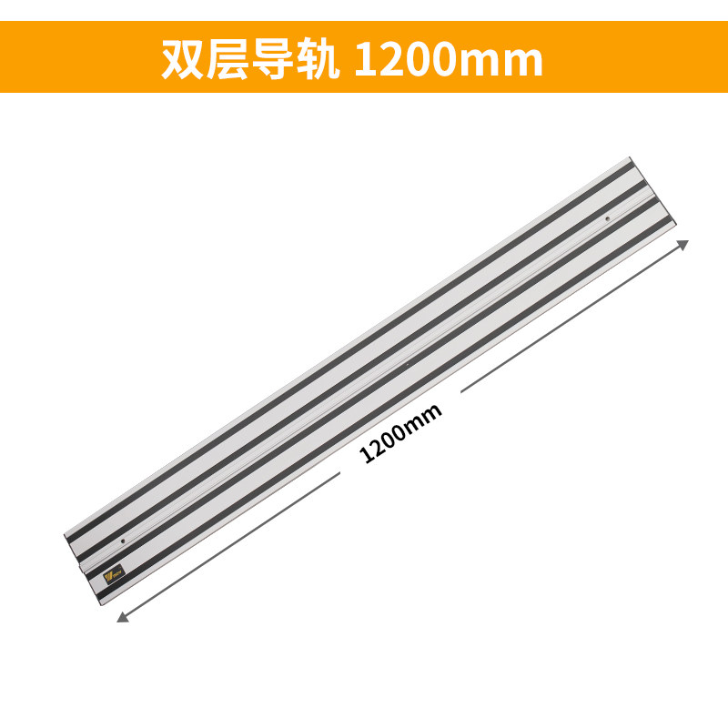 새로운 더블 레이어 전기 원형 톱 범용 가이드 레일 선형 조각 기계 가이드 레일 DIY 목공 액세서리 우