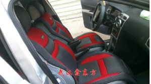 东风标致307 308 408 508 双色拼花座垫 全系车型通用