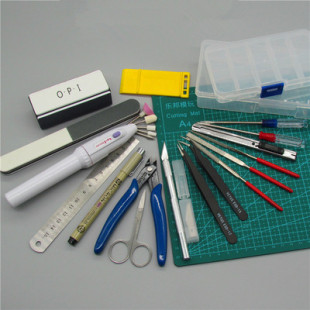 纸板枪模型工具套装制作高达纸军事军模万代敢达模型工具拼装素组