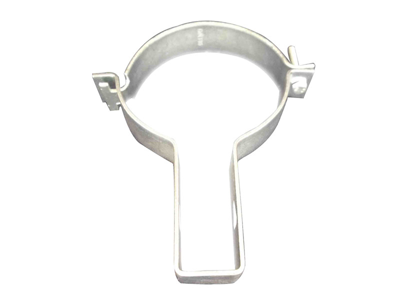 HDPE虹吸排水管配件110mm镀锌金属横管卡水平管卡锚固管卡厂家