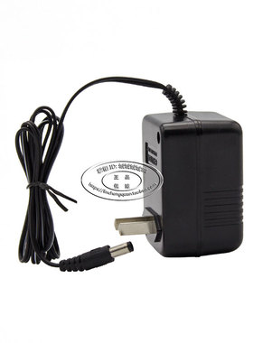 粤威9V通用电子秤DC9V200MA 线性线圈变压器稳压电源线稳定直插式