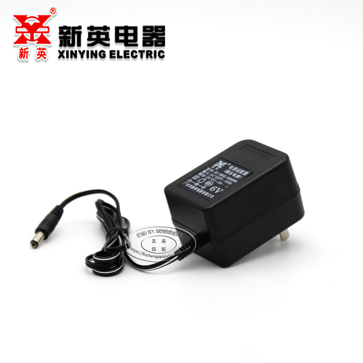 新英XY-965K 6V500MA稳压电源6V0.5A直流变压器 6V电源6伏转换器