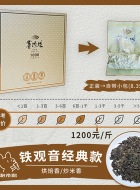 【单泡】八马赛珍珠1000铁观音