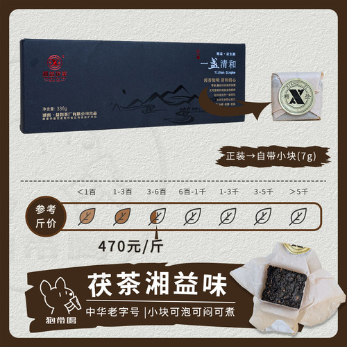 【单泡】湘益茯茶一盏清和2019