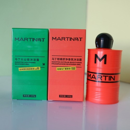 清仓马丁中样旅行装MARTIN油桶香氛沐浴露持久留香温和100ml