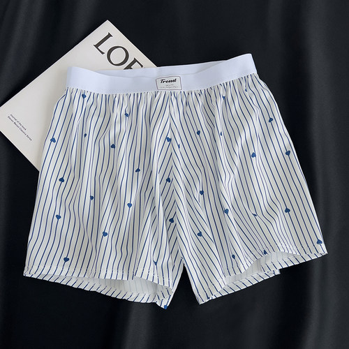 男士阿罗裤冰丝潮流时尚宽松舒适