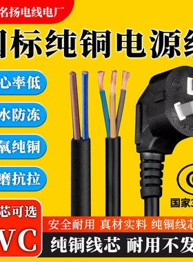 三插头电风扇吹风机电动工具线