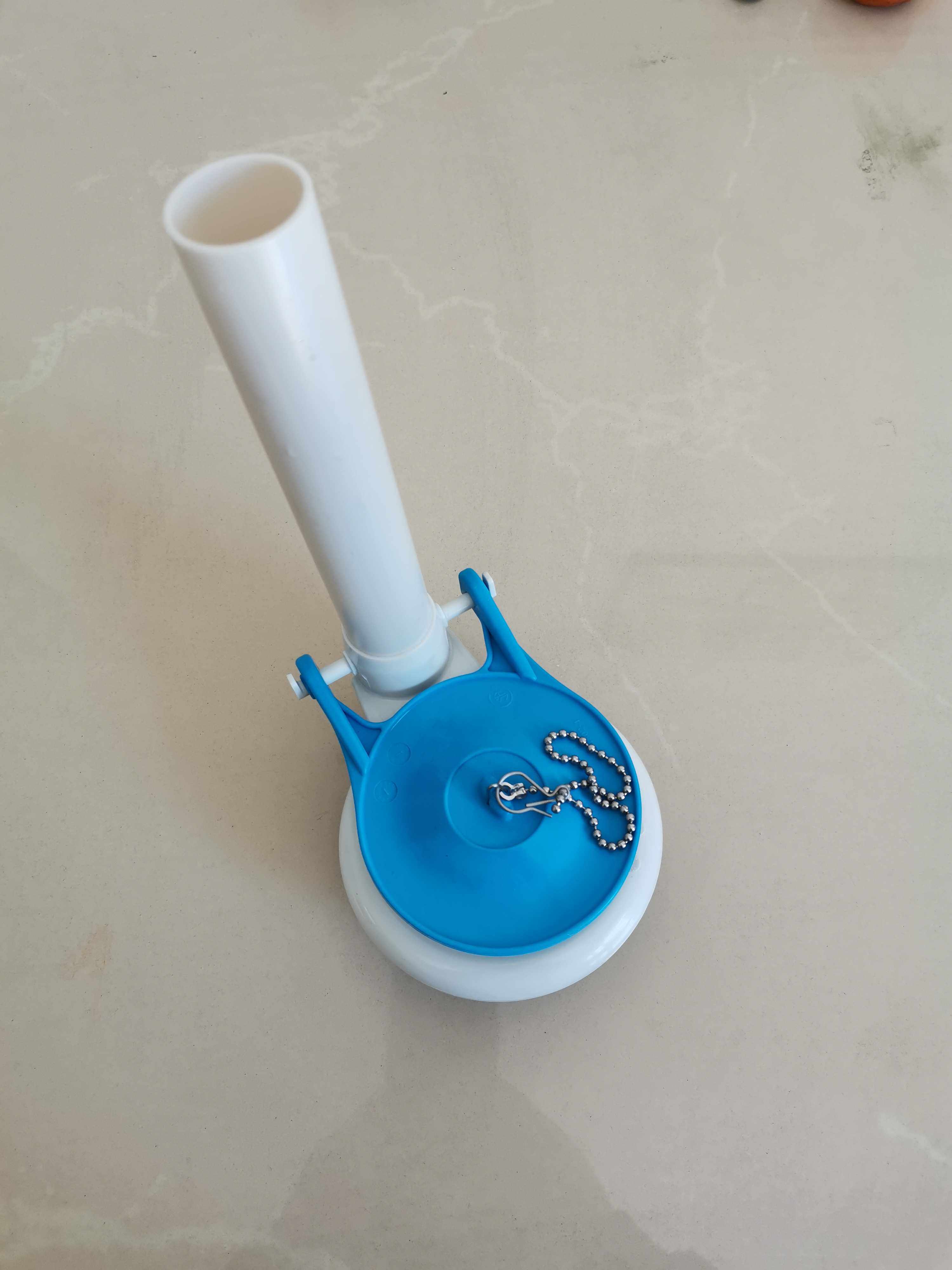 3寸连体马桶排水阀坐便器水箱配件 皮塞出水阀