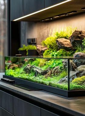 私人定制阳台庭院鱼池假山流水绿植园林造景建造设计