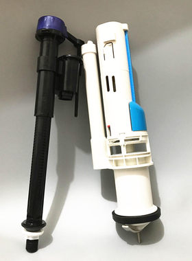 马桶座便器水箱配件加高加长进水阀 排水阀高水位上水器出水阀