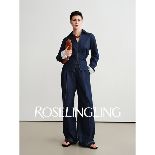 ROSELINGLING原色丹宁套装