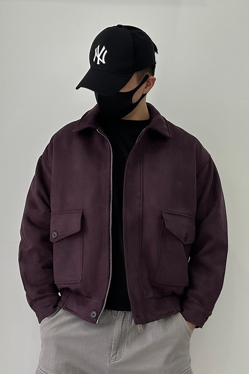 8815-P170冬季翻领棉衣男士宽松加绒加厚大码工装夹克-XZ1305,男装夹克,星座1305