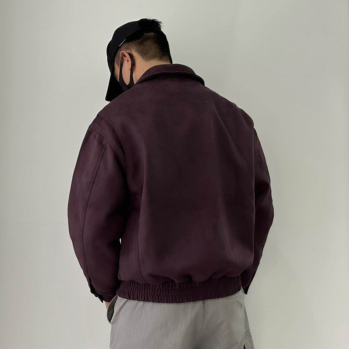 8815-P170冬季翻领棉衣男士宽松加绒加厚大码工装夹克-XZ1305,男装夹克,星座1305