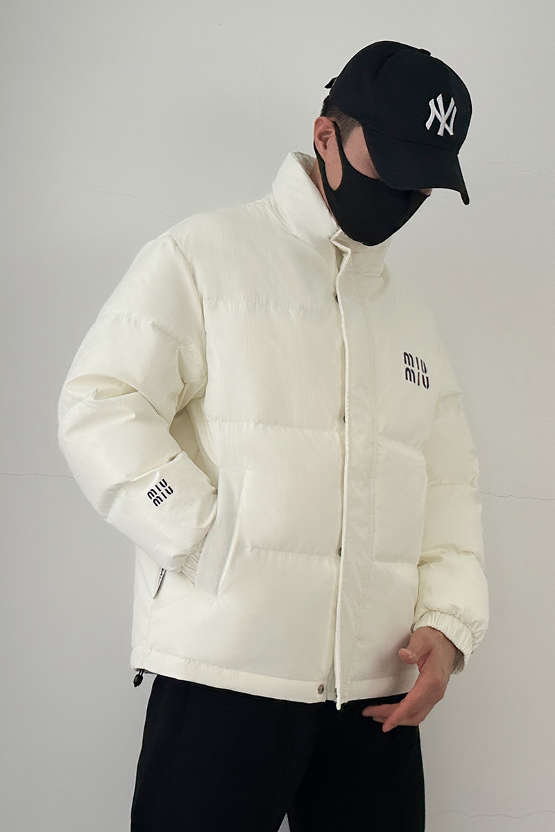 A8801-P178立领羽绒服男士港风宽松大码加绒加厚面包服字母外套,男装羽绒服,星座1305