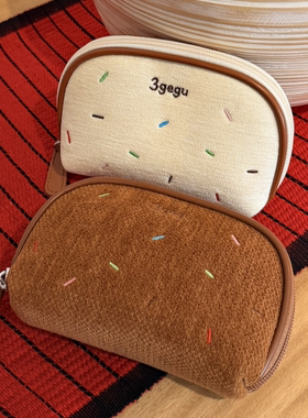 3gegu三个菇 甜甜化妆包 便携收纳包 相机收纳包零钱包卡包旅行