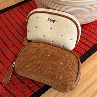 相机收纳包 便携收纳包 零钱包卡包 甜甜化妆包 3gegu三个菇