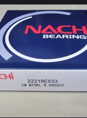 NACHI日本圆柱滚子轴承NJ 2208 2209 2210 2211 2212 EM EW ECP