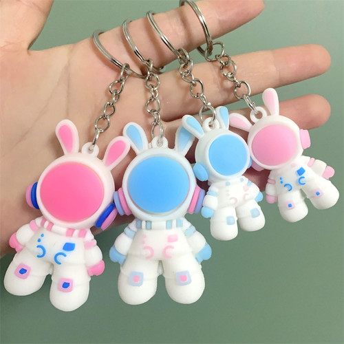 DIY太空人硅胶宇航员钥匙扣