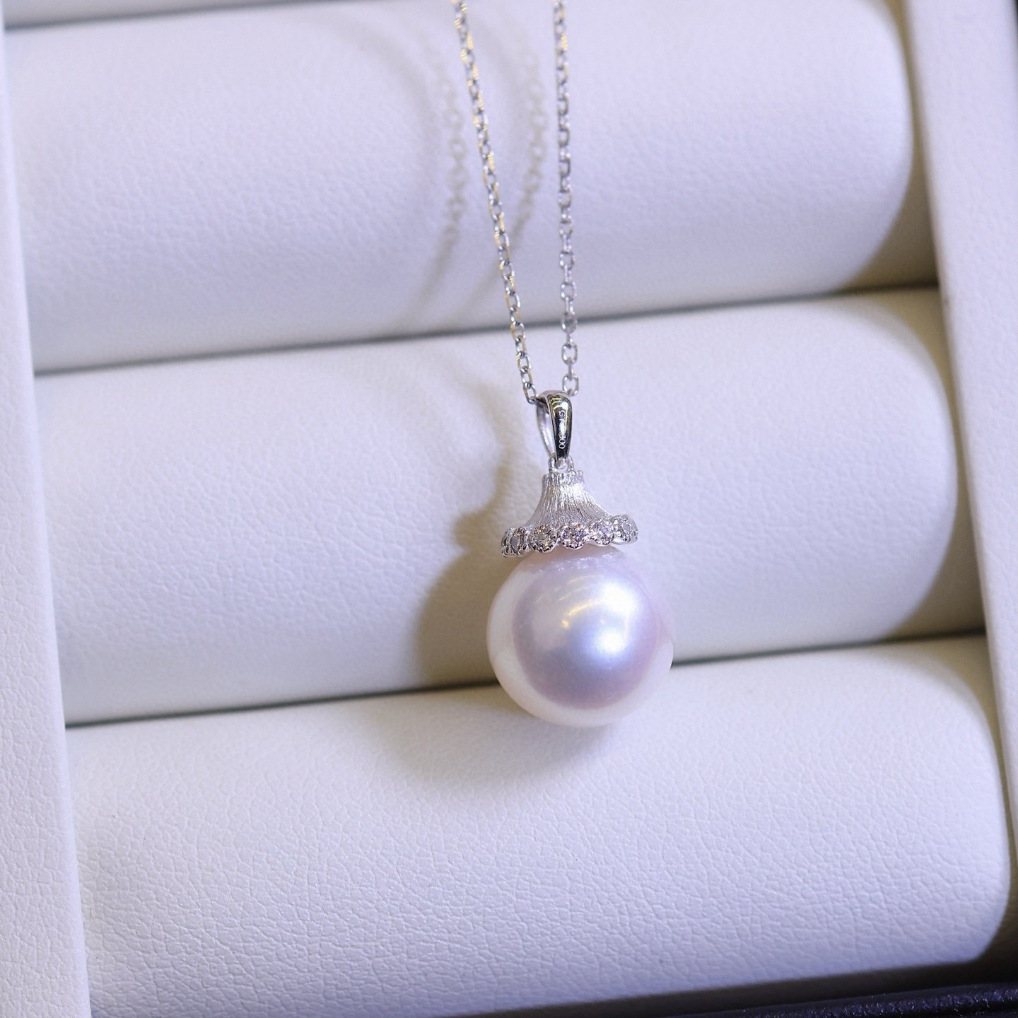 18k金锆石配件9-10mm天然珍珠DIY吊坠空托甜美蛋糕裙设计时尚清新,珠宝/钻石/翡翠,颈饰,淘宝优惠券,粉丝福利购,淘宝优惠卷