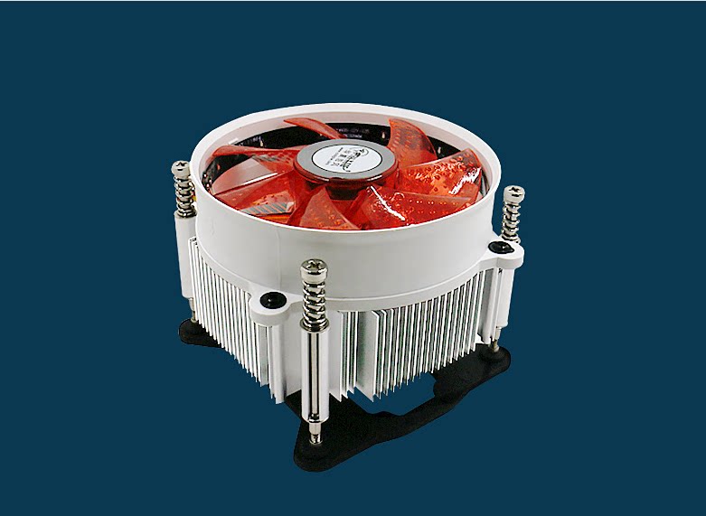 浩风CPU电脑i3散热器i5风扇9cm发光775散热液压轴承12V静音