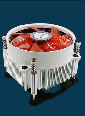 浩风CPU电脑i3散热器i5风扇9cm发光775散热液压轴承12V静音