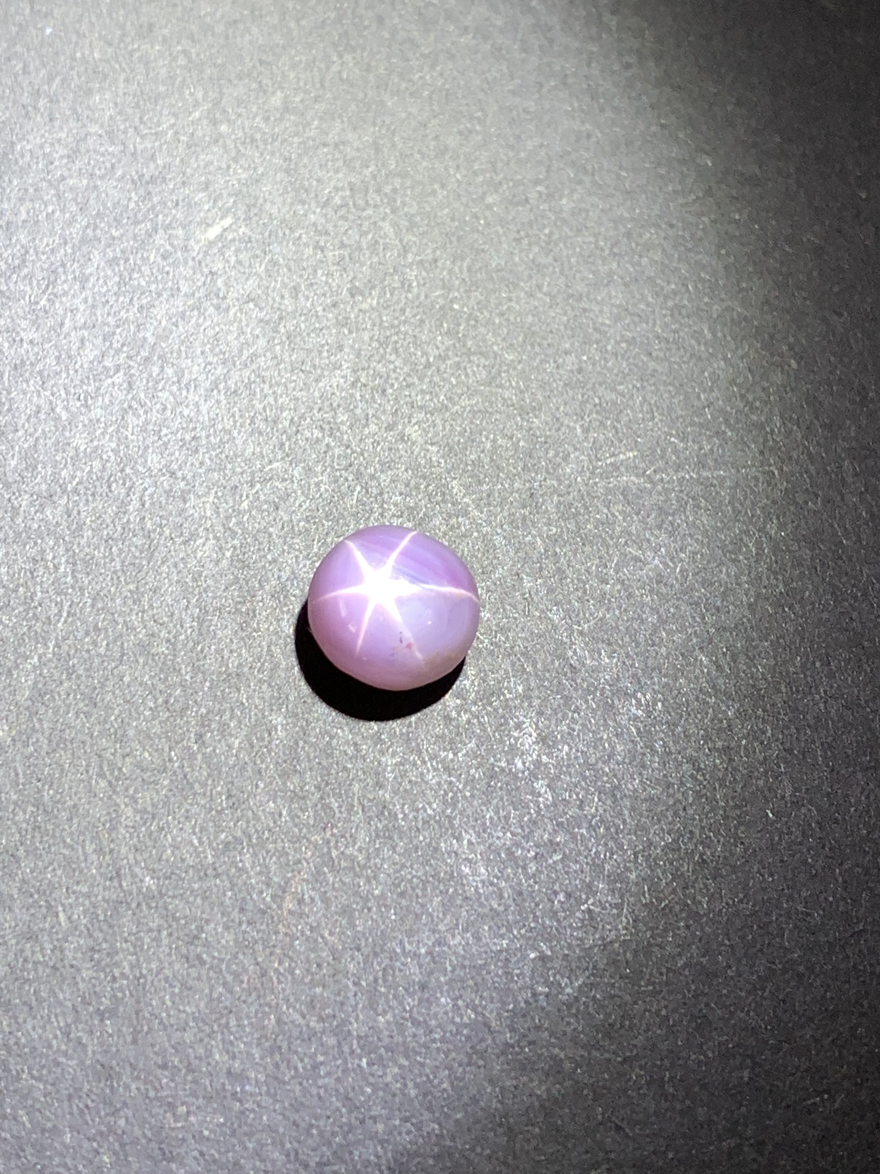 5.52克拉 斯里兰卡天然无烧星光紫蓝宝石（1026）