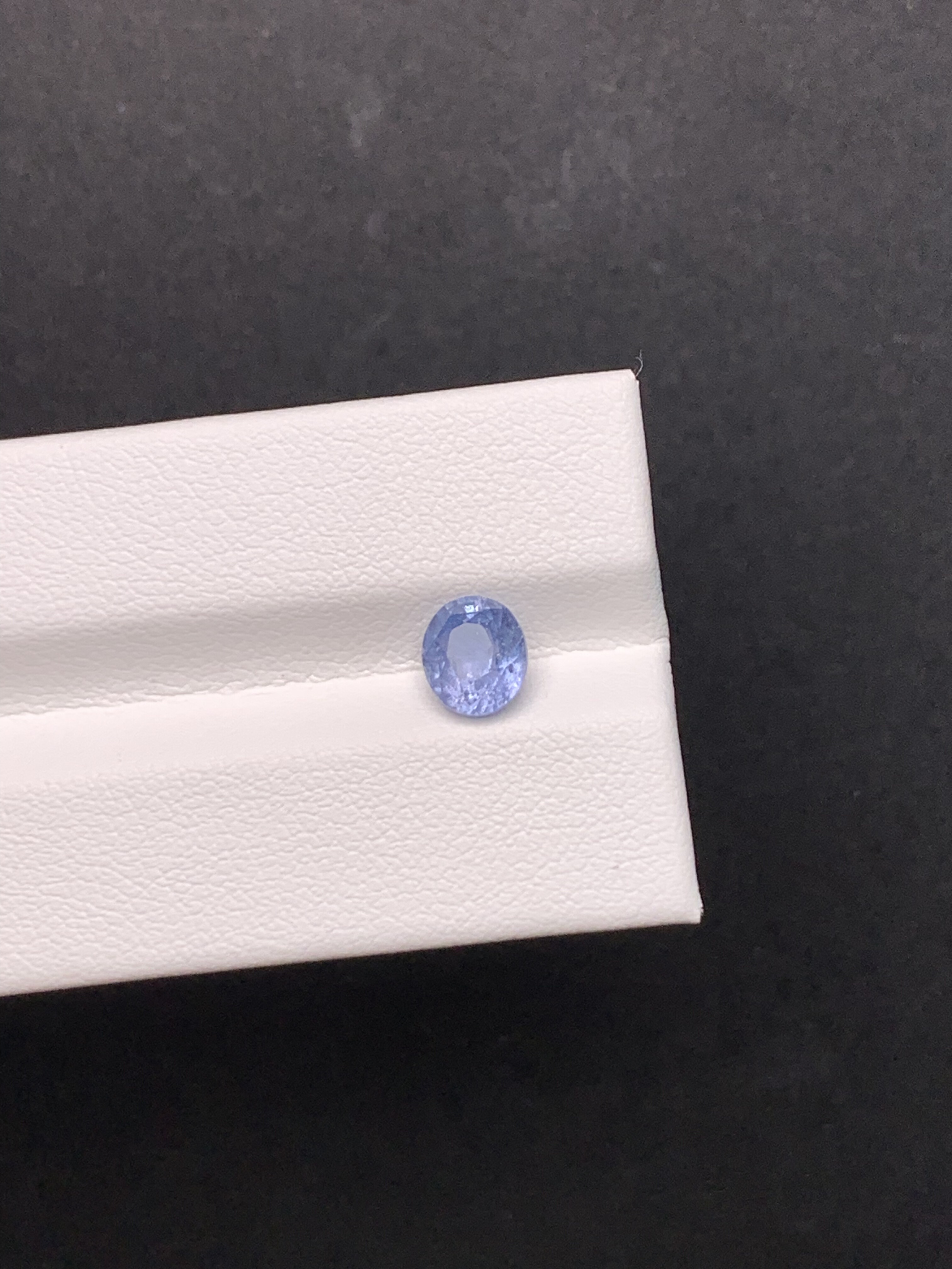 1.24克拉 斯里兰卡天然老烧蓝宝石 天空蓝（1125）