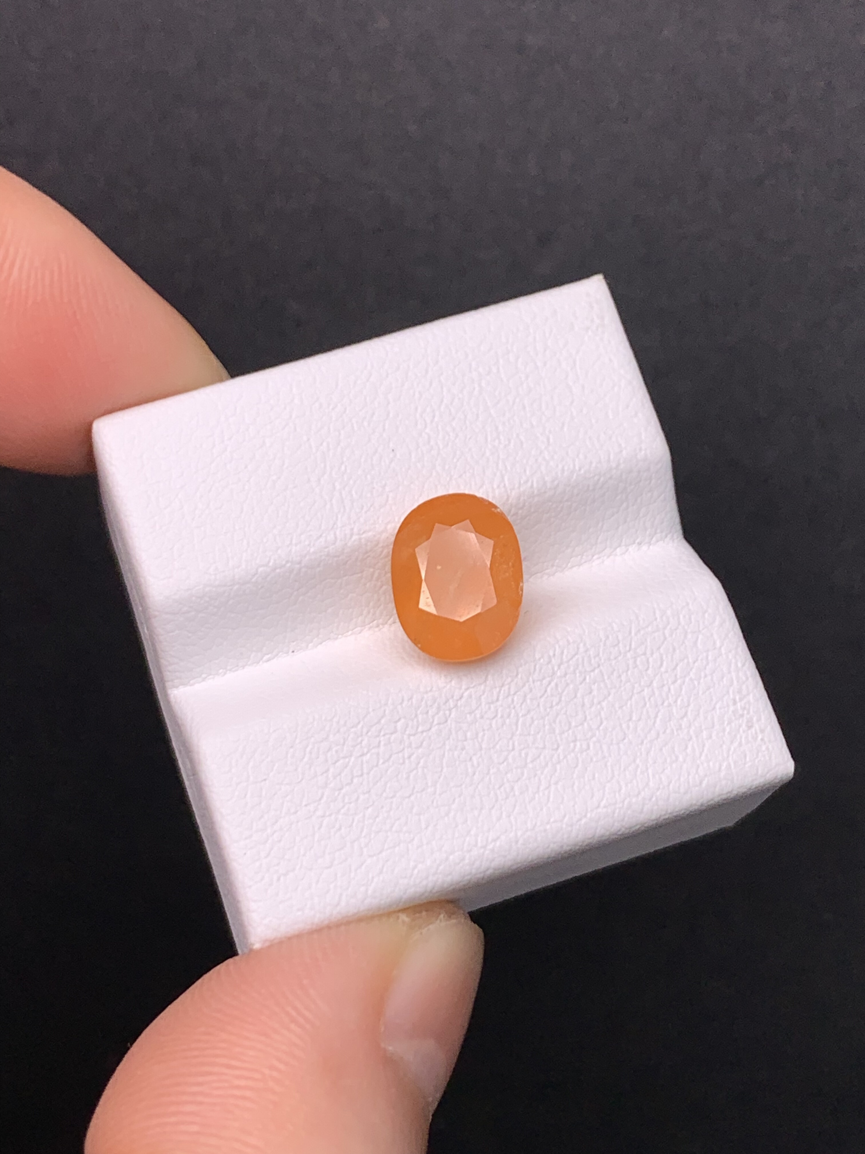 3.91克拉 坦桑尼亚天然无烧芬达 橙汁色 （0111）,珠宝/钻石/翡翠,裸石,淘宝优惠券,粉丝福利购,淘宝优惠卷