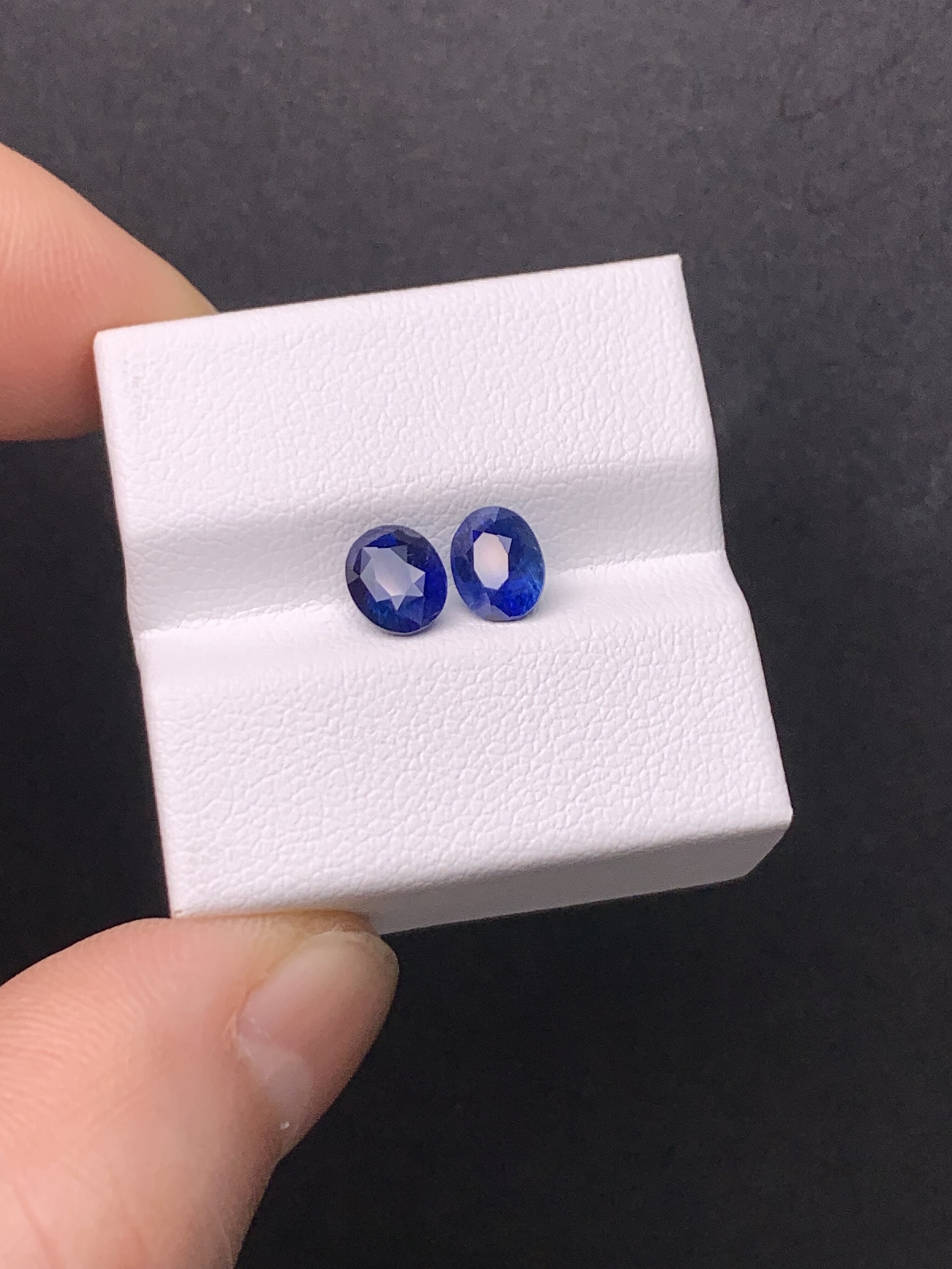 2.1克拉一对 斯里兰卡天然老烧皇家蓝蓝宝石（0116）,珠宝/钻石/翡翠,裸石,淘宝优惠券,粉丝福利购,淘宝优惠卷