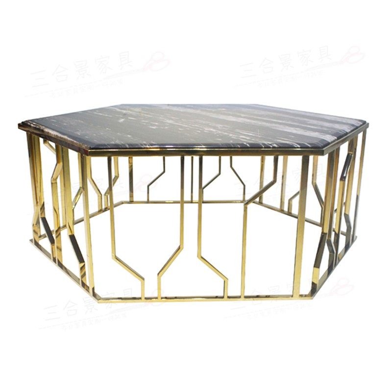 玫瑰金不鏽鋼茶幾 六邊形 KTV茶幾鋼化玻璃茶幾現代簡約咖啡桌006在類目 住宅傢俱, 幾類, 茶几中 - 來自Buy2taobao.com提供專業的淘寶代購服務