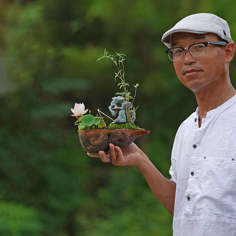 周劲松校长家推荐用泥碗莲荷花睡莲专用鱼塘泥田园土非荷塘河塘泥