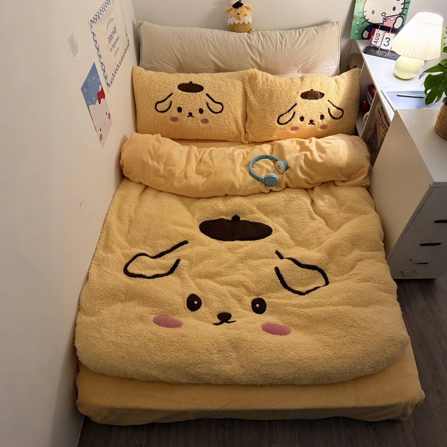 冬季床上四件套学生宿舍床品套装